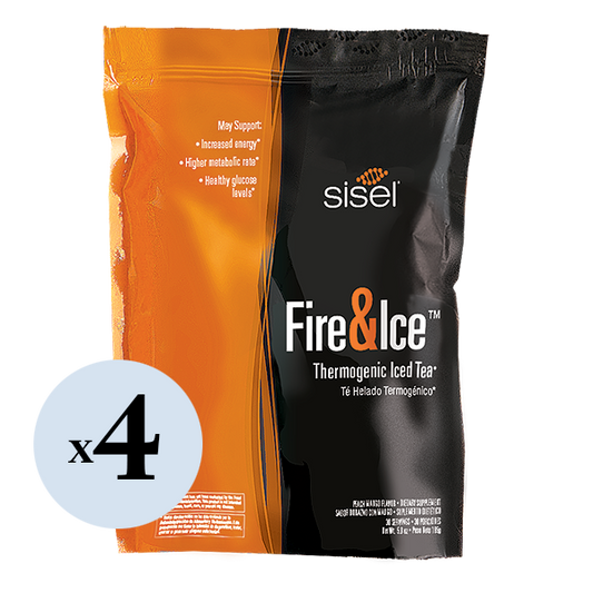 Fire&Ice™ Peach Mango (4 Pack) Thermogenic Iced Tea