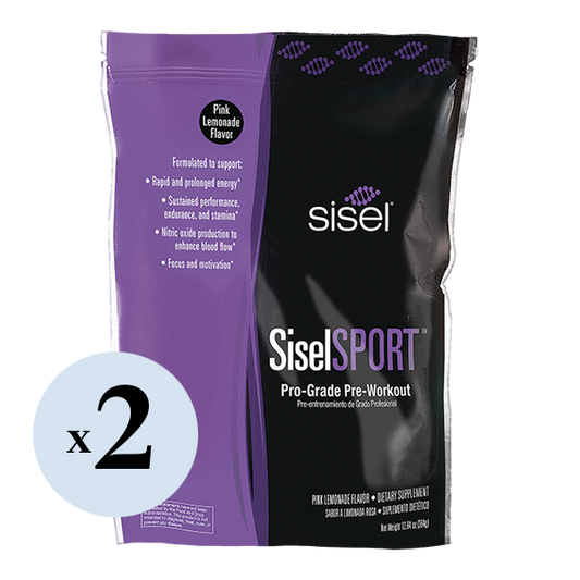 SiselSPORT™ Pink Lemonade (2 Pack) Pro-Grade Pre-Workout