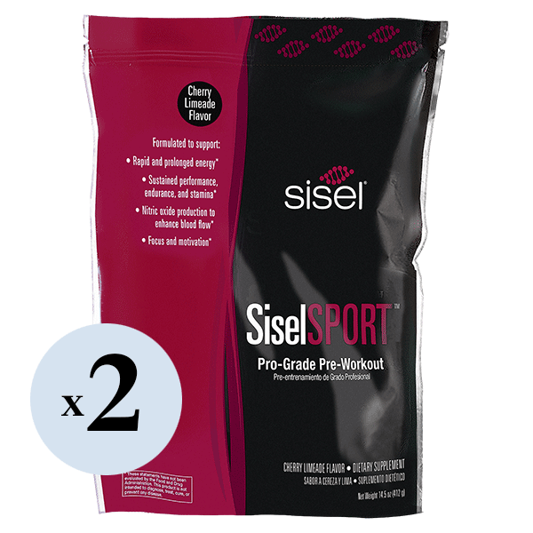 SiselSPORT™ Cherry Limeade (2 Pack) Pro-Grade Pre-Workout