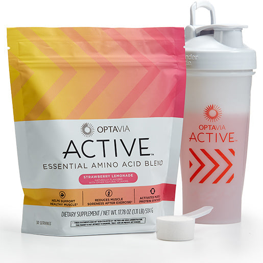 OPTAVIA ACTIVE Essential Amino Acid Blend - Strawberry Lemonade